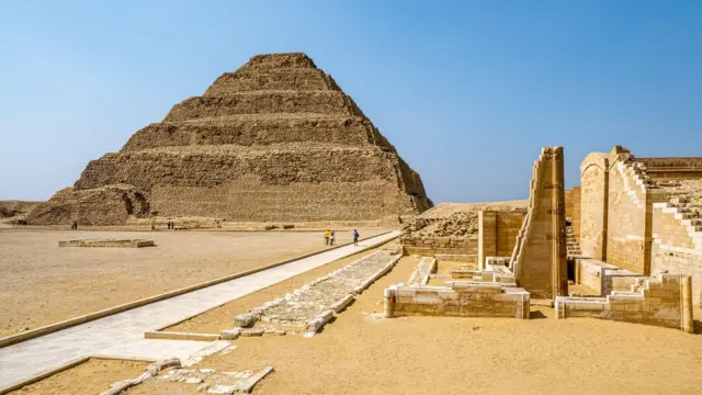 The Step Pyramid at Saqqara